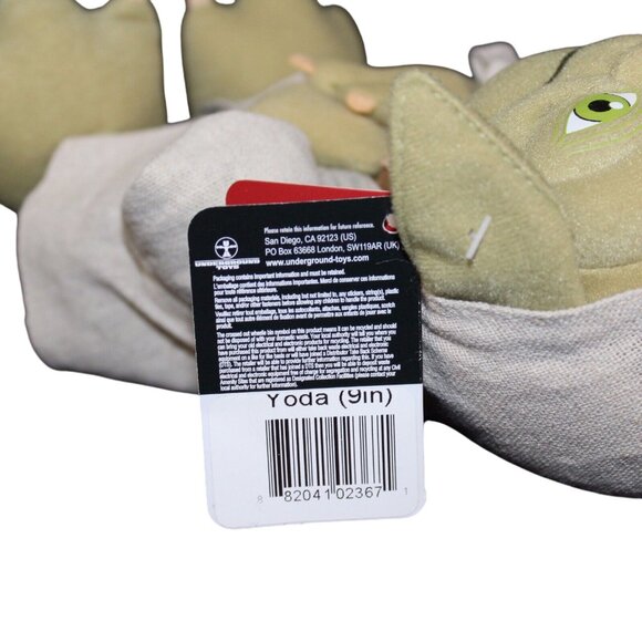 Disney Star Wars Yoda Talking Plush Soft Stuffed Clip On Doll Movie Sounds NEW - Picture 7 of 9